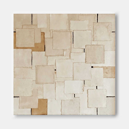 Contemporary Minimalist Oil Painting for Modern Home Decor and Artistic Expression