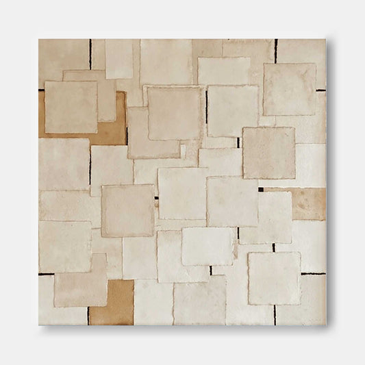 Contemporary Minimalist Oil Painting for Modern Home Decor and Artistic Expression
