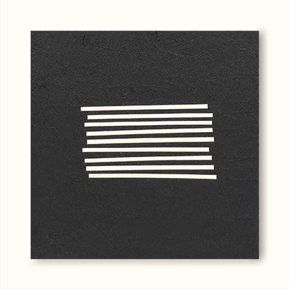 Elegant Minimalist Line Art Oil Painting for Modern Home Decor