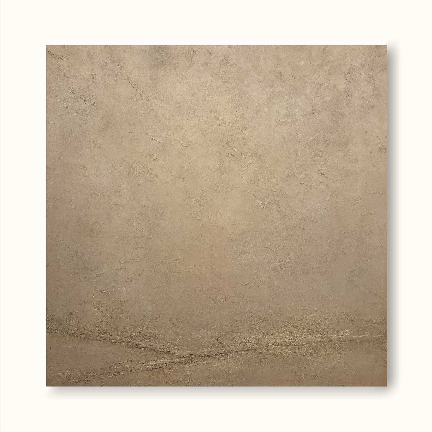 Elegant Minimalist Abstract Oil Painting for Modern Home Decor