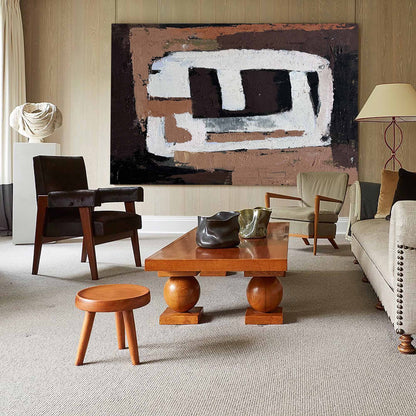 Contemporary Abstract Oil Painting for Modern Home Decor Elegance
