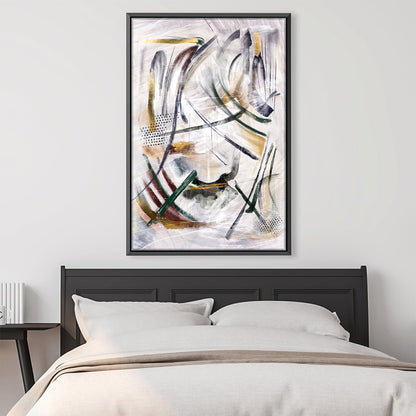 Abstract Oil Painting for Modern Home Decor - Clarity and Color Harmony