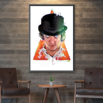 Vibrant Modern Art Canvas featuring Iconic Character and Bold Colors