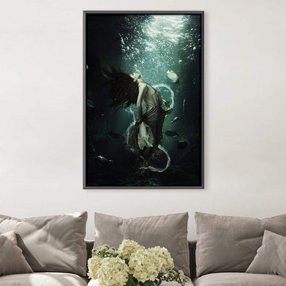 Enchanting Underwater Journey Oil Painting for Elegant Home Decor