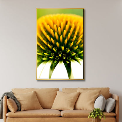 Vibrant Coneflower Oil Painting for Floral Home Decor and Nature Lovers