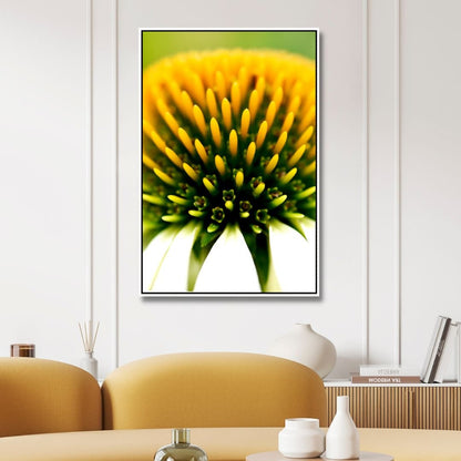 Vibrant Coneflower Oil Painting for Floral Home Decor and Nature Lovers