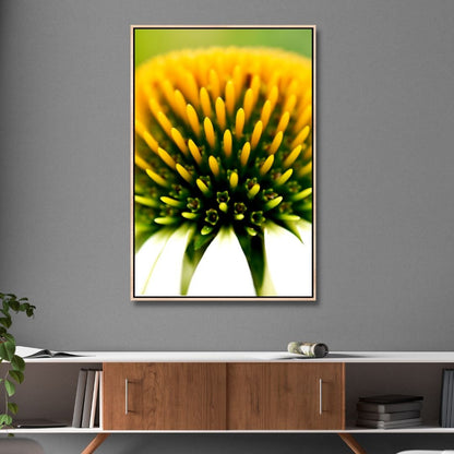 Vibrant Coneflower Oil Painting for Floral Home Decor and Nature Lovers