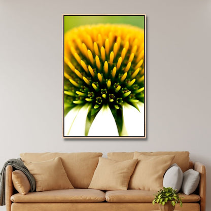 Vibrant Coneflower Oil Painting for Floral Home Decor and Nature Lovers