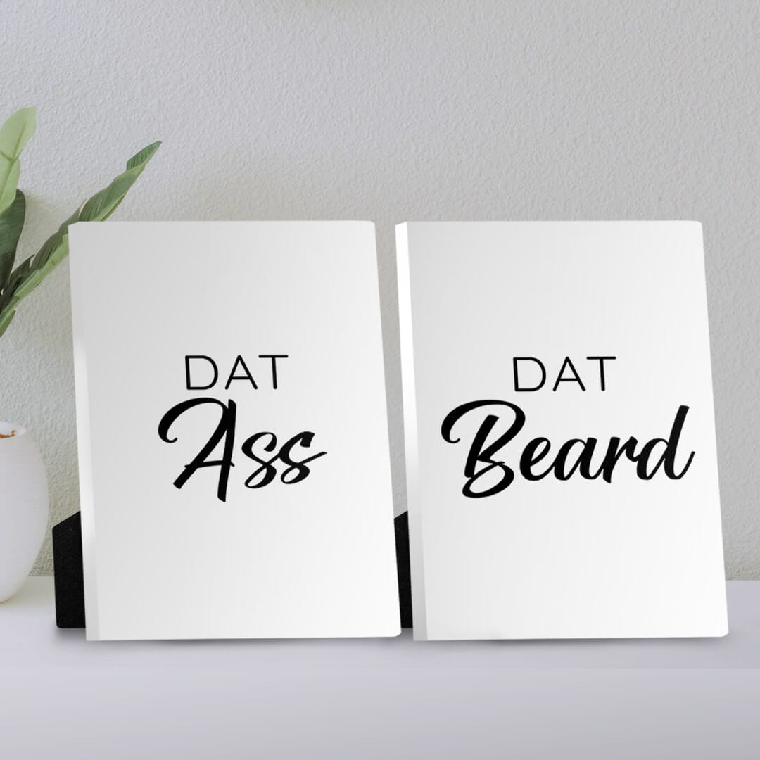 Whimsical Desktop Canvas Art: Playful Modern Sayings for Home Decor