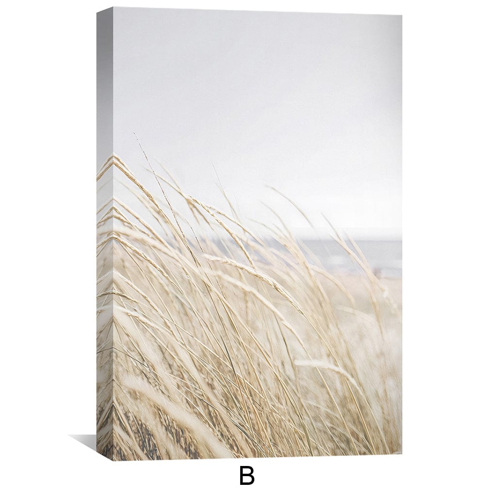Serene Coastal Waves Triptych Oil Painting for Beach Decor and Relaxing Ambiance