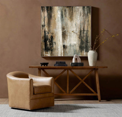 Elegant Minimalist Abstract Oil Painting for Modern Home Decor