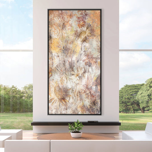 Floral Harmony Oil Painting for Elegant Home Decor