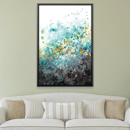 Tranquil Abstract Ocean-Inspired Oil Painting for Modern Décor