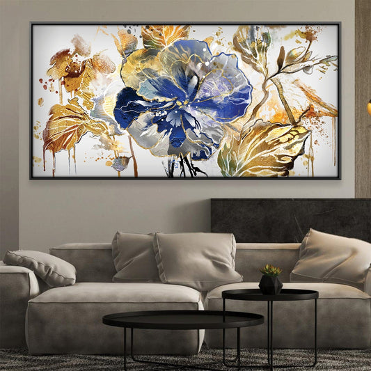 Vibrant Floral Elegance Oil Painting on Canvas for Modern Home Decor