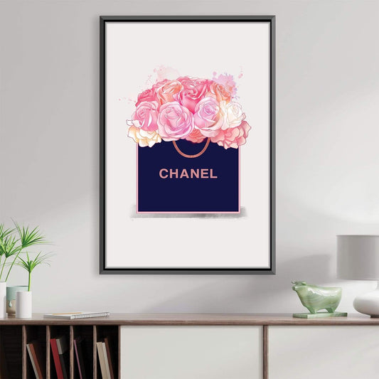 Elegant Floral Bouquet Canvas Art for Home Decor