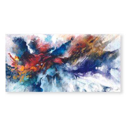 Vibrant Abstract Oil Painting for Modern Home Decor