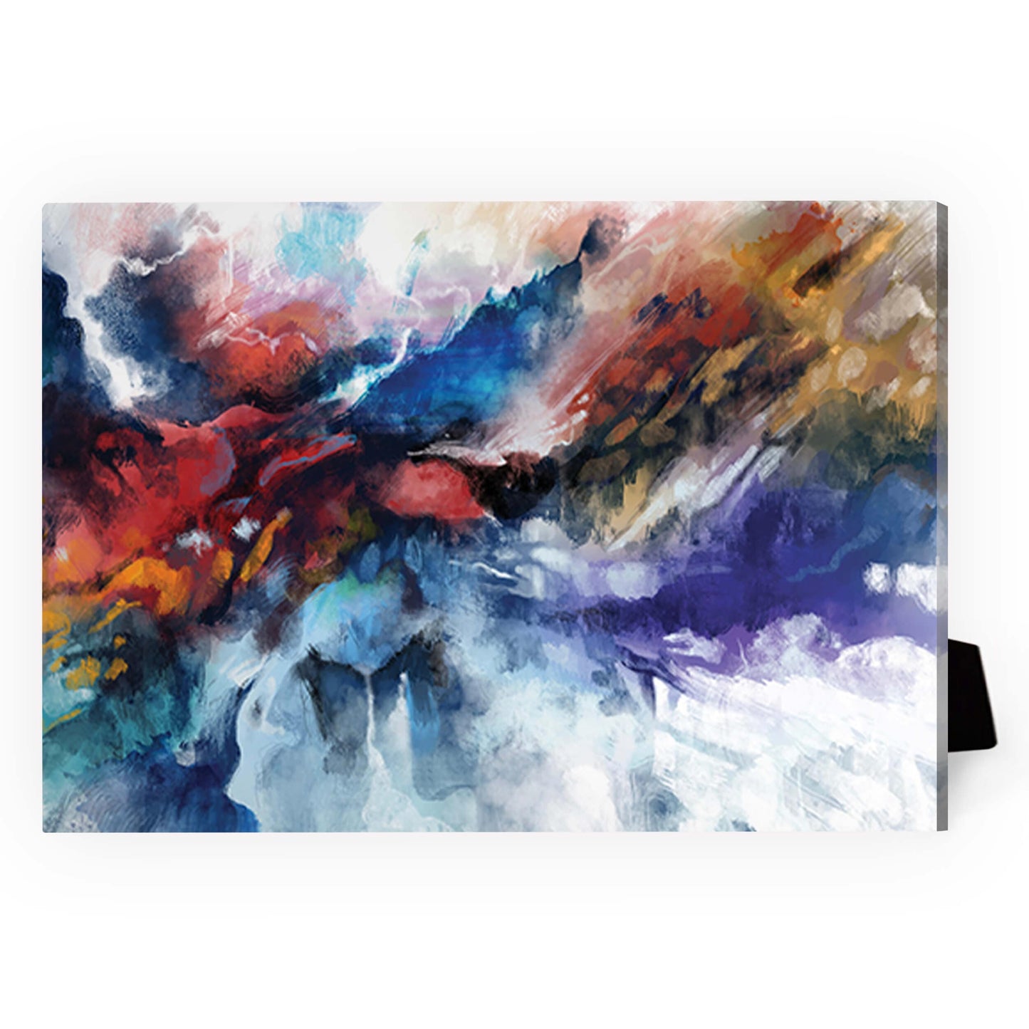 Vibrant Colorful Abstract Oil Painting for Modern Home Decor