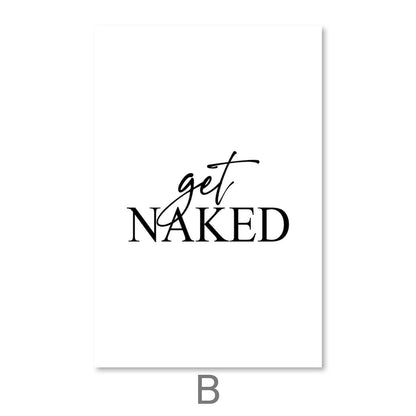 Elegant Minimalist Oil Painting for a Calm and Inviting Bathroom Decor