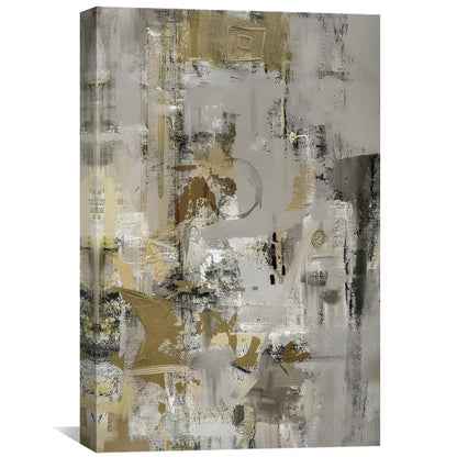 Sophisticated Modern Abstract Oil Painting for Elegant Home Décor