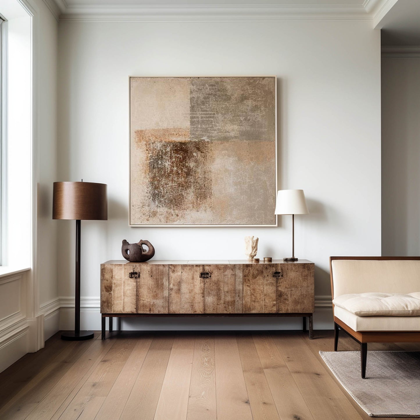 Contemporary Abstract Oil Painting for Modern Home Decor