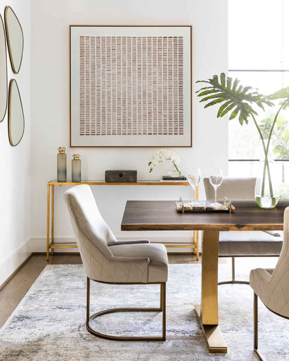 Elegant Wabi-Sabi Oil Painting for Modern Minimalist Home Decor