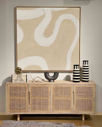 Elegant Minimalist Line Art Painting for Modern Home Decor