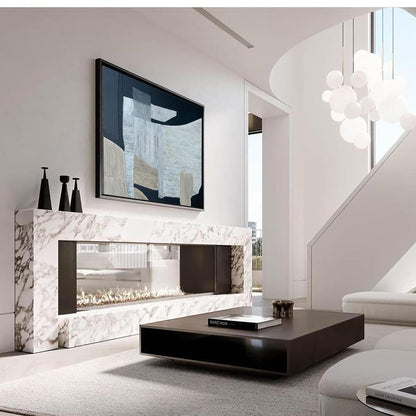 Contemporary Black and Grey Abstract Oil Painting for Modern Home Decor