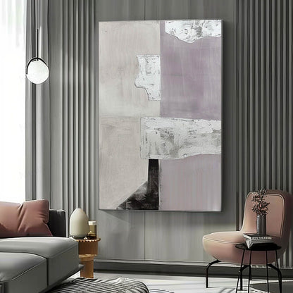 Stylish Contemporary Minimalist Oil Painting for Modern Home Decor