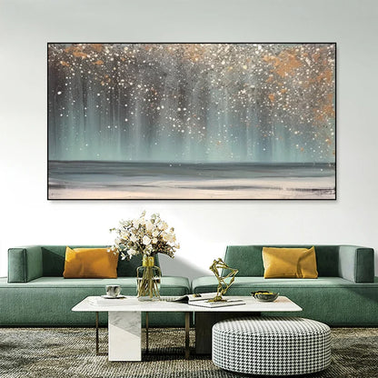 Stunning Abstract Coastal Oil Painting on Canvas for Romantic Home Decor