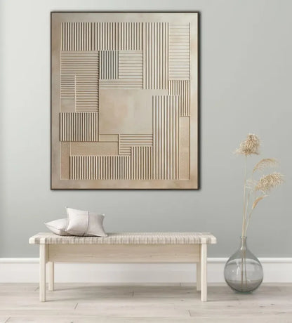 Wabi Sabi Abstract Wall Art for Tranquil Home Decor