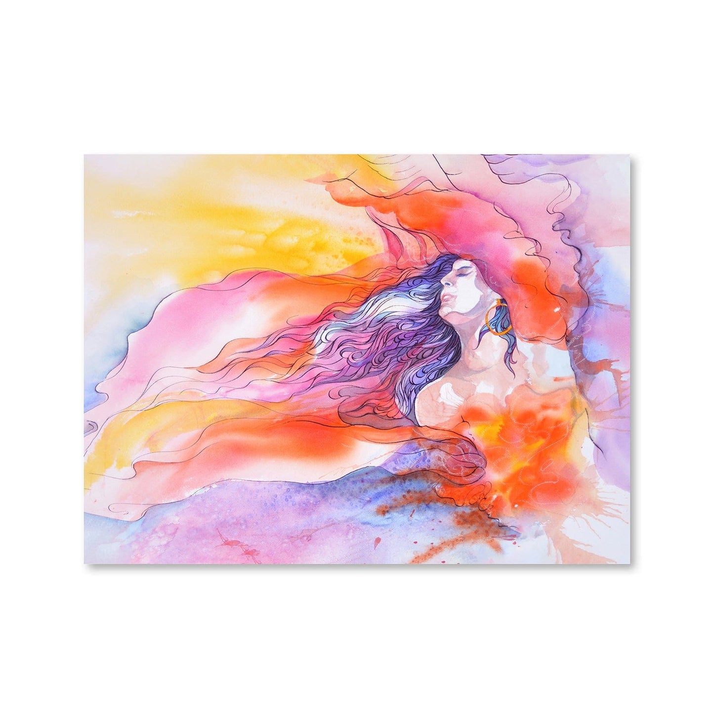 Vibrant Abstract Expressionism Oil Painting for Modern Home Decor