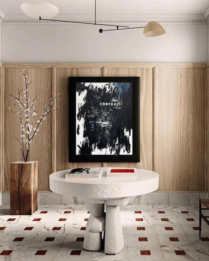 Bold Abstract Graffiti Oil Painting for Modern Art Enthusiasts