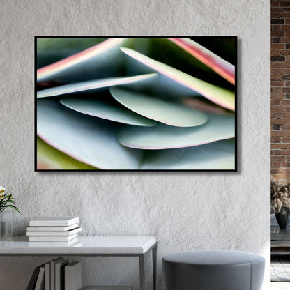 Abstract Kalanchoe Leaf Oil Painting for Modern Home Decor