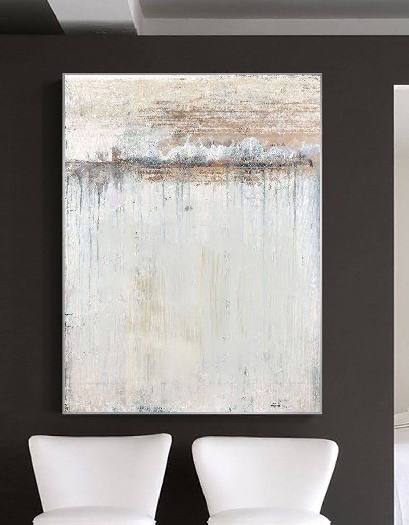 Elegant Minimalist Abstract Painting for Modern Home Decor