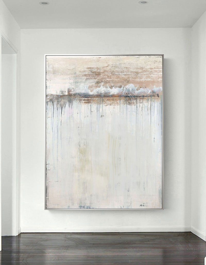Elegant Minimalist Abstract Painting for Modern Home Decor