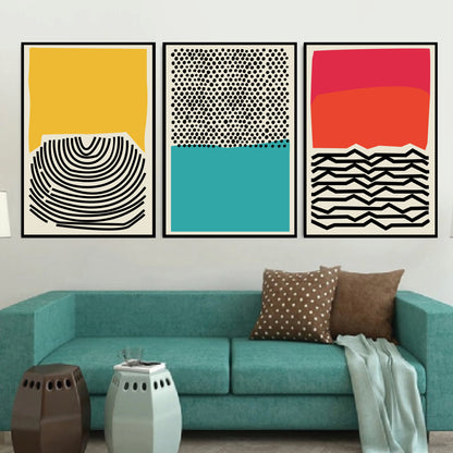 Dynamic Abstract Ocean Waves Art for Modern Home Decor