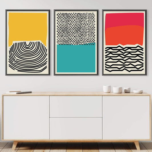 Dynamic Abstract Ocean Waves Art for Modern Home Decor