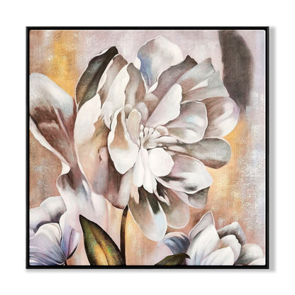 Stunning Floral Oil Painting for Elegant Home Décor and Art Lovers