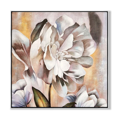 Stunning Floral Oil Painting for Elegant Home Décor and Art Lovers