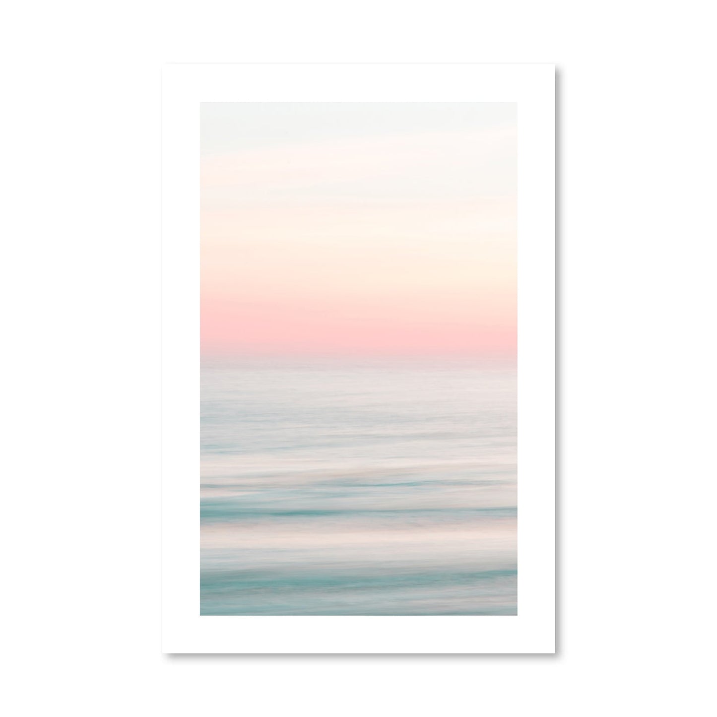 Serene Ocean Sunset Oil Painting for Coastal Home Decor