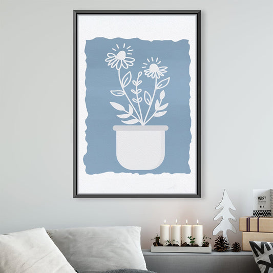 Elegant Floral Still Life Oil Painting for Home Decor