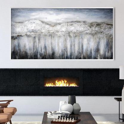 Tranquil Landscape Oil Painting for Modern Home Decor