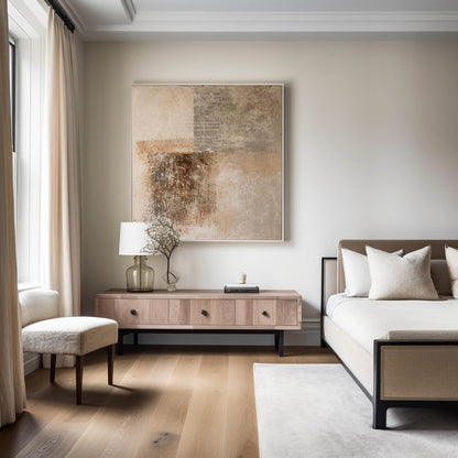 Contemporary Abstract Oil Painting for Modern Home Decor