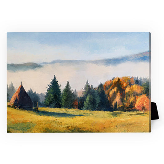 Tranquil Mountain Landscape Canvas Art for Home Décor