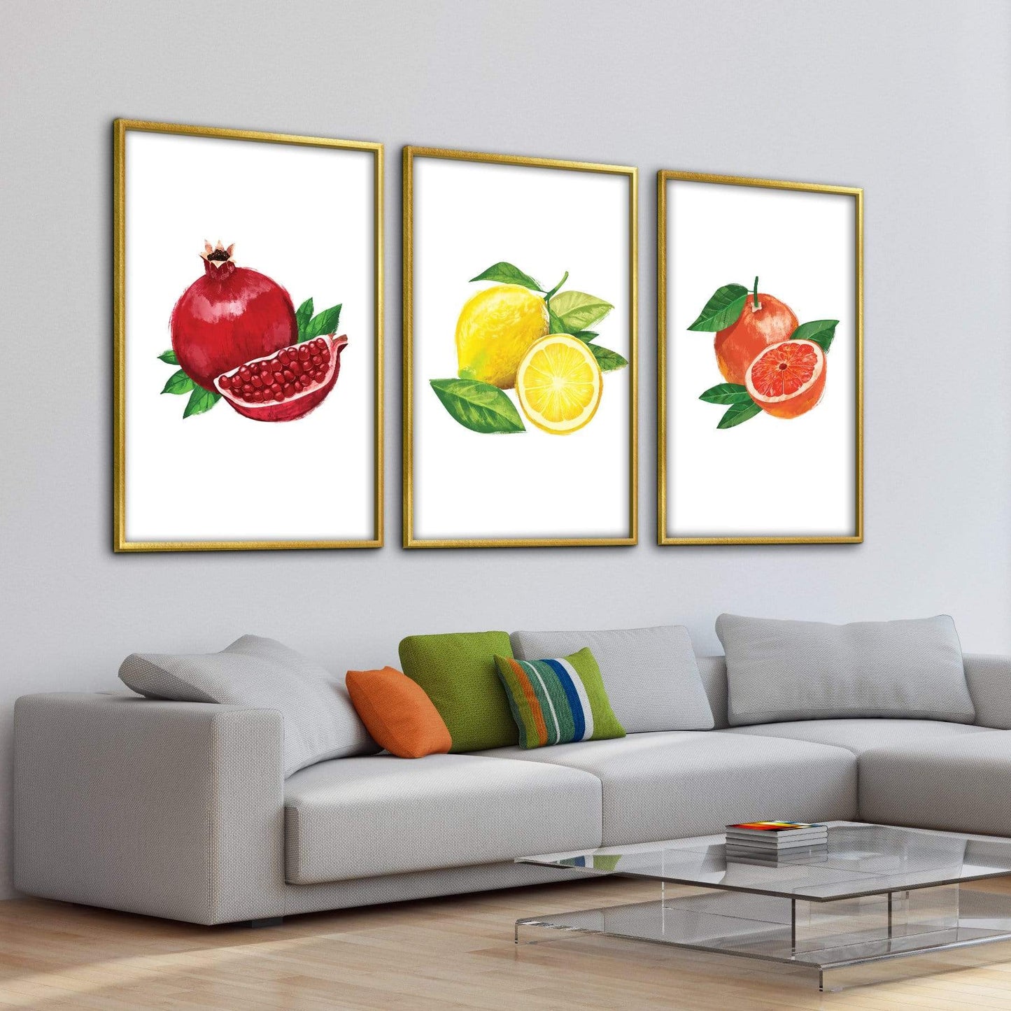 Vibrant Fruit Still Life Oil Painting for Fresh Decor Ideas