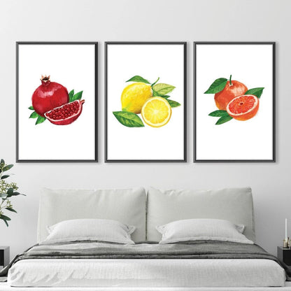 Vibrant Fruit Still Life Oil Painting for Fresh Decor Ideas
