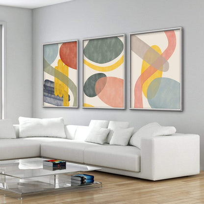 Abstract Colorful Canvas Art for Modern Home Decor