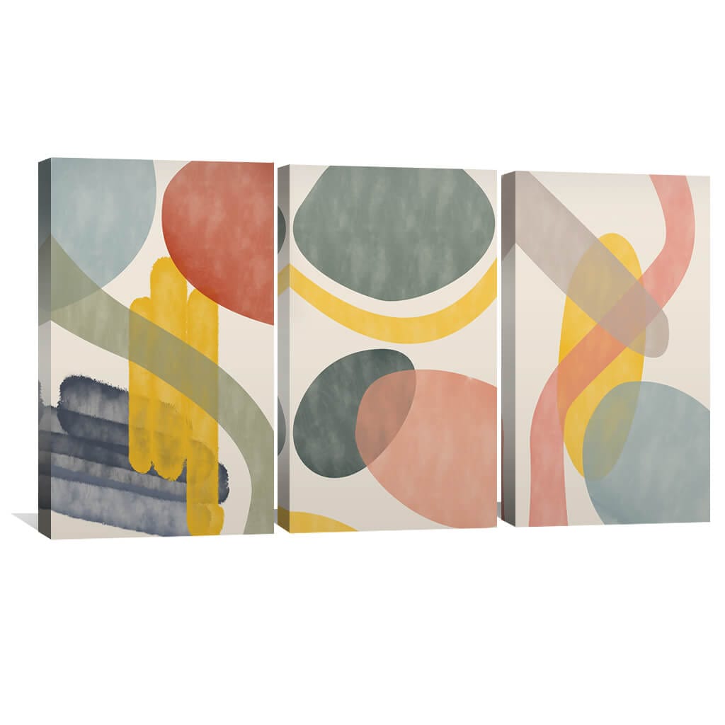 Abstract Colorful Canvas Art for Modern Home Decor