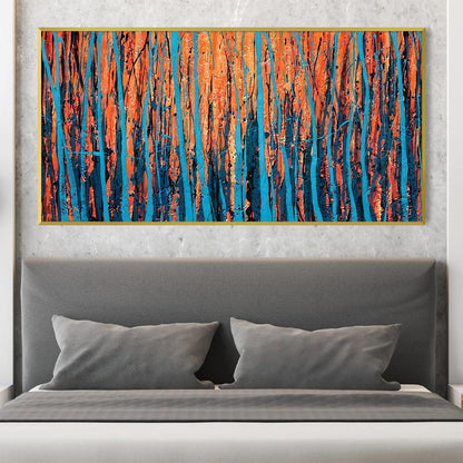 Vibrant Abstract Tree Art Canvas for Modern Home Decor