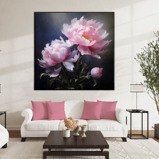 Exquisite Martagon Lilies Oil Painting - Botanical Floral Art for Elegant Home Decor